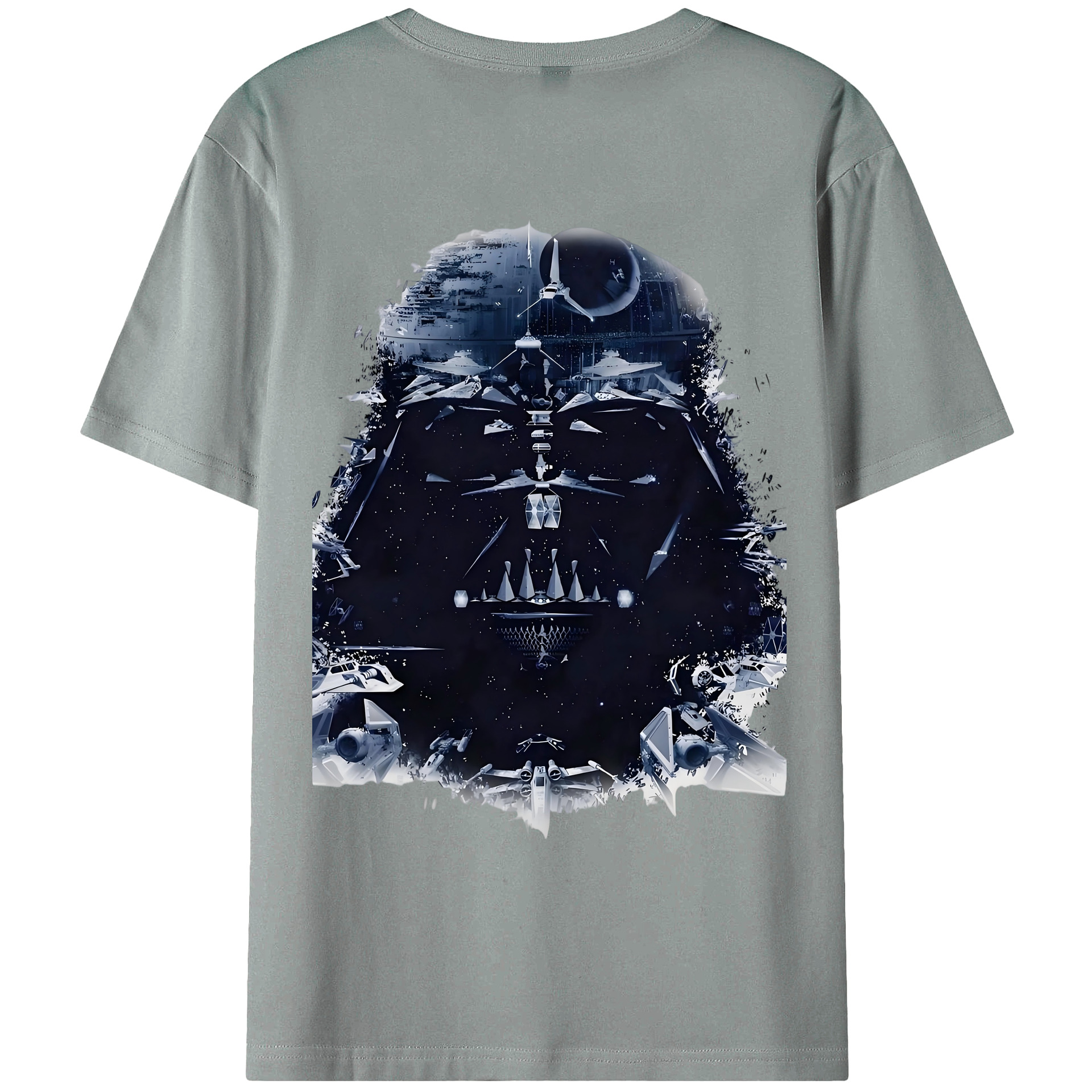 （画像用） スター・ウォーズ Star Wars 綿100％ メンズ半袖Tシャツ（バックプリント） 通気性